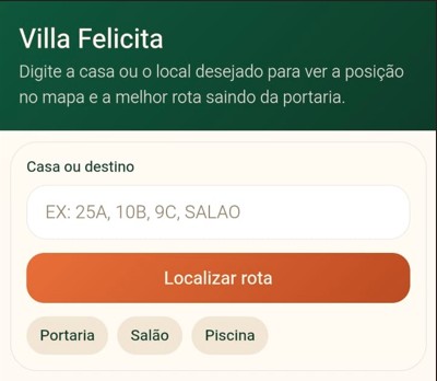 Sistema com mapa e localização